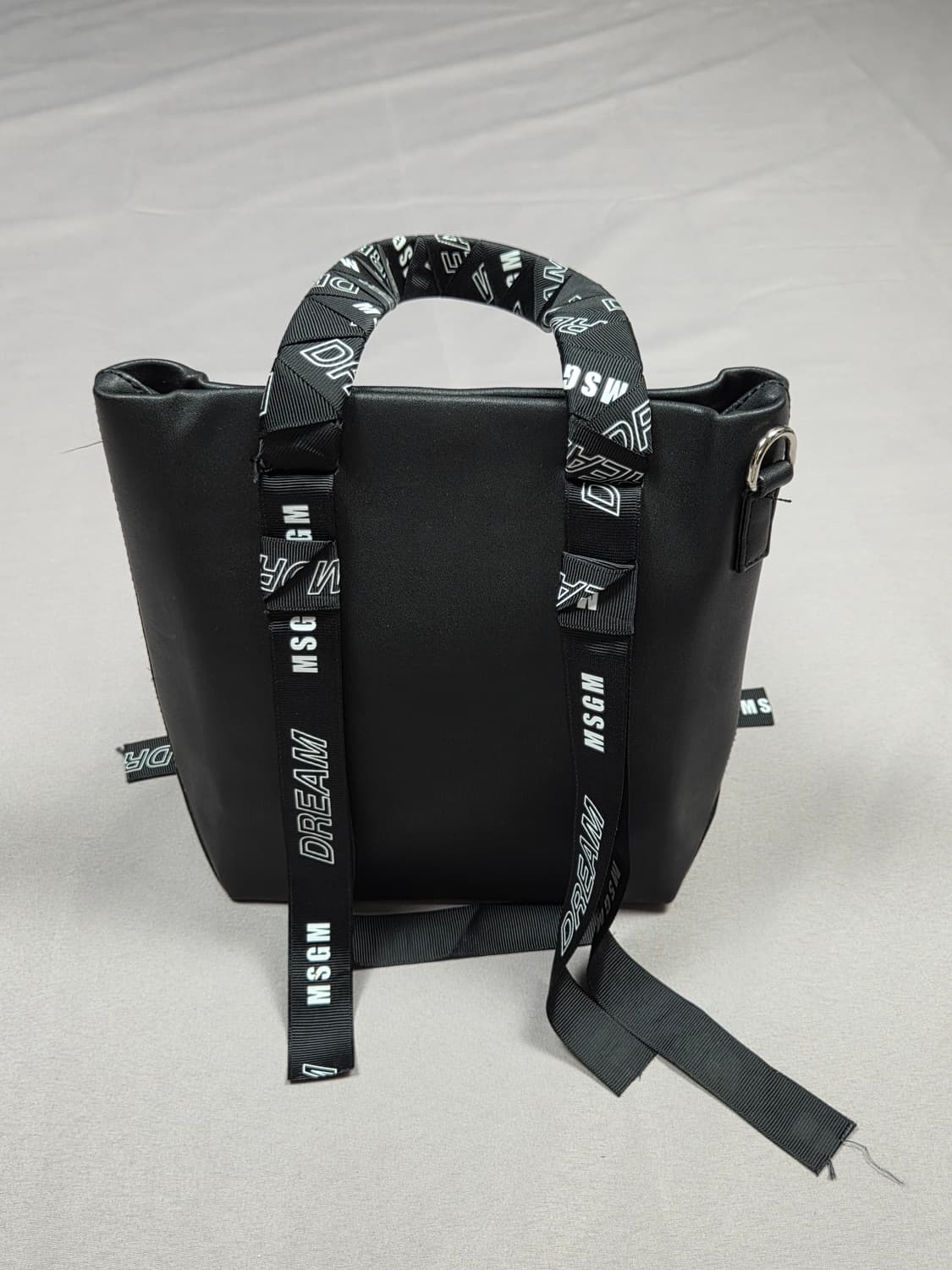 [MSGM] 드림 로고 레터링 스트랩 미니 토트백 | G00014 상품이미지6
