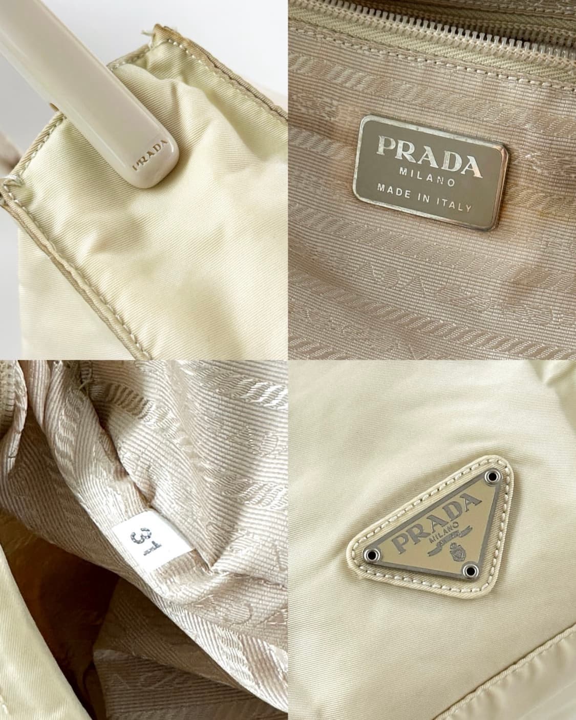 (Prada Rare)90~00s 프라다 포코노 나일론 숄더백 상품이미지9