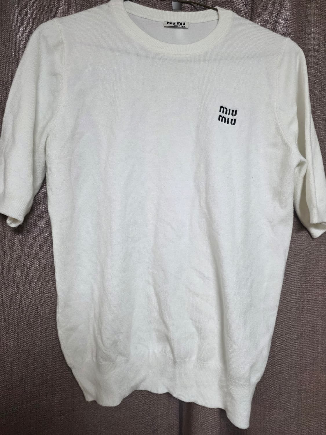 미우미우니트반팔 100 상품이미지1