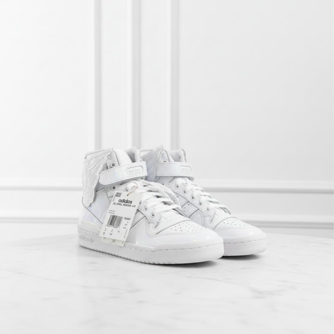 미사용 아디다스 제레미 스캇 포럼 하이 윙스 4.0 오팔 235 상품이미지5