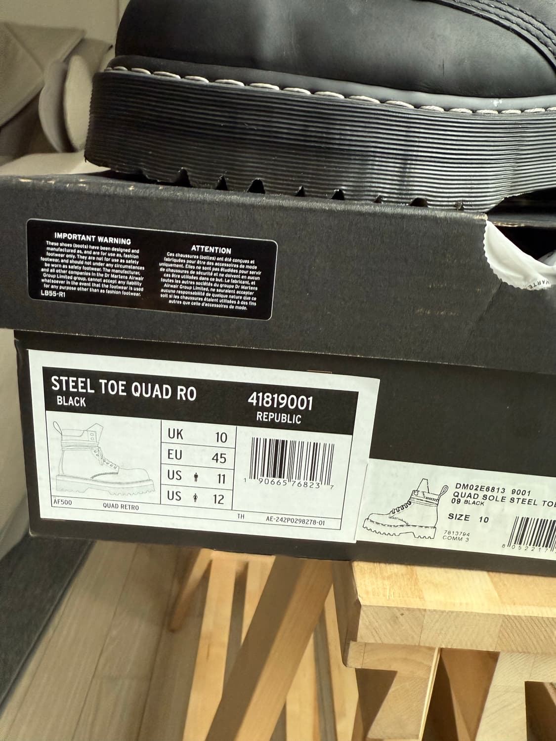 릭오웬스 닥터마틴 290 쿼드솔 상품이미지6