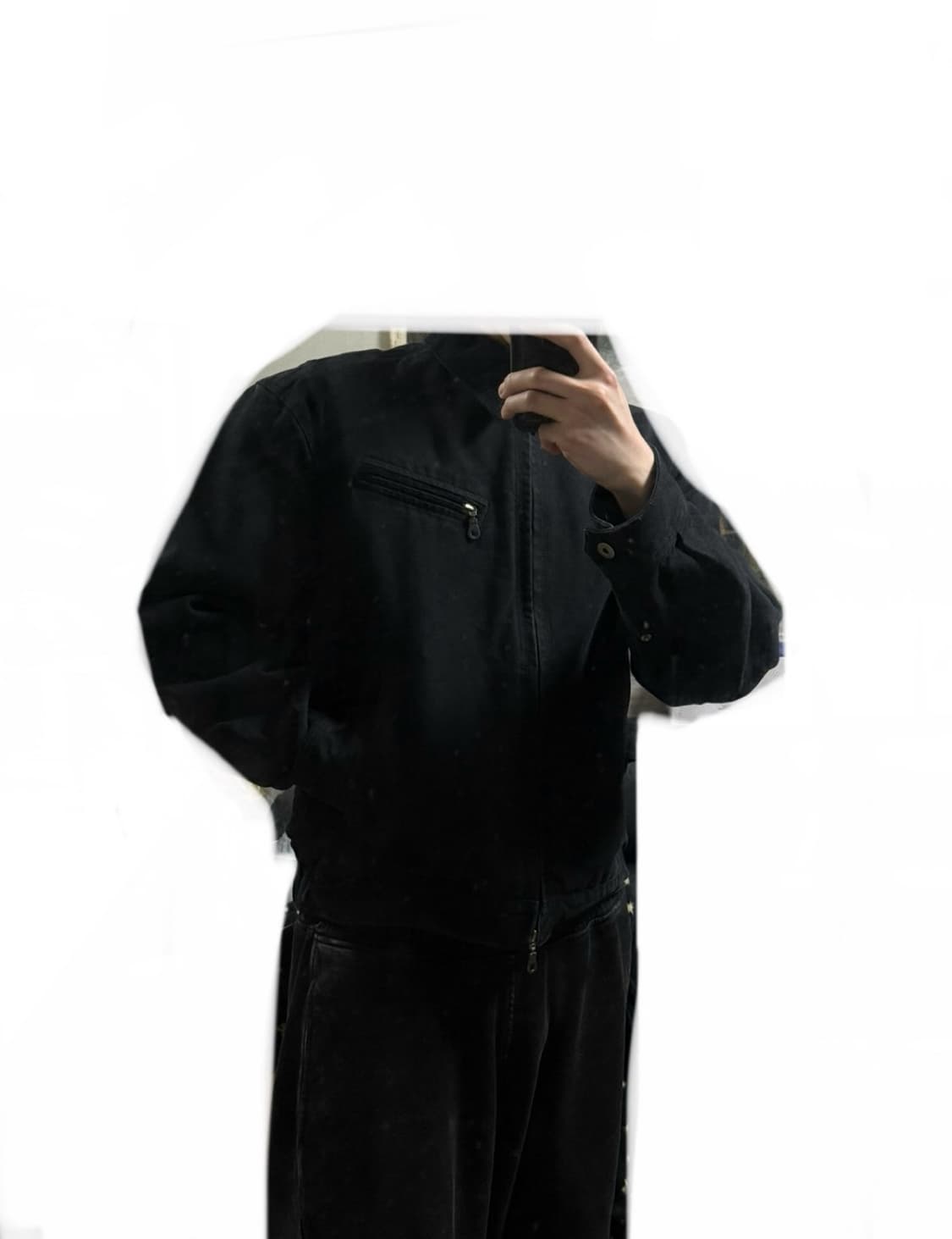 쿠어 오버다잉 페이디드 워크 자켓 상품이미지8