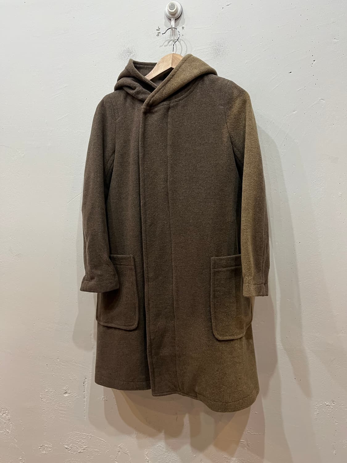 ZUCCA 주카 울 후디 코트 우먼즈 S 상품이미지1