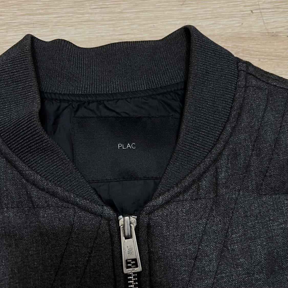 PLAC 플랙 블루종 퀼팅자켓 점퍼 [차콜] L/100 상품이미지4
