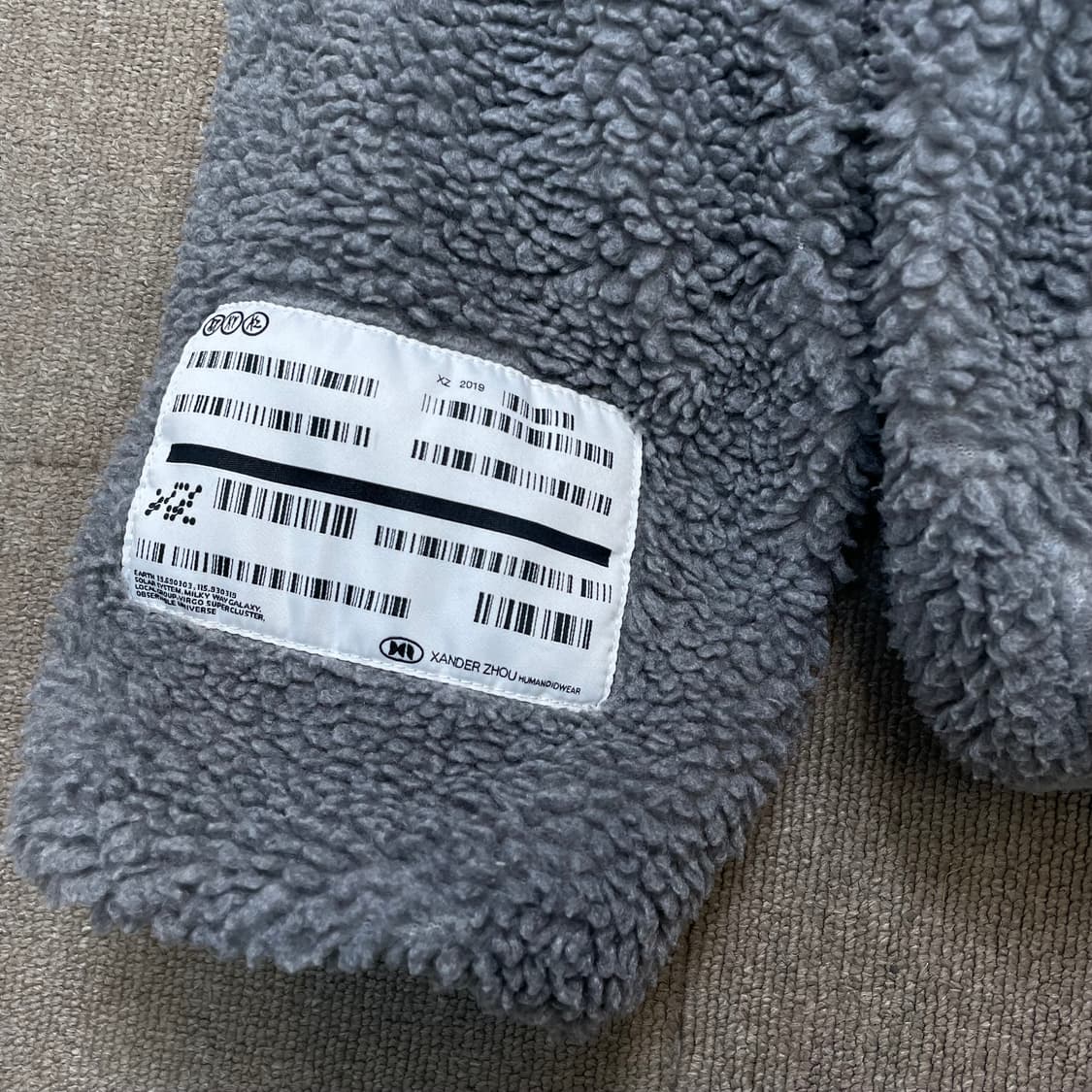 XANDER ZHOU  젠더주 보아 플리스 후리스 풀오버 후디  상품이미지5