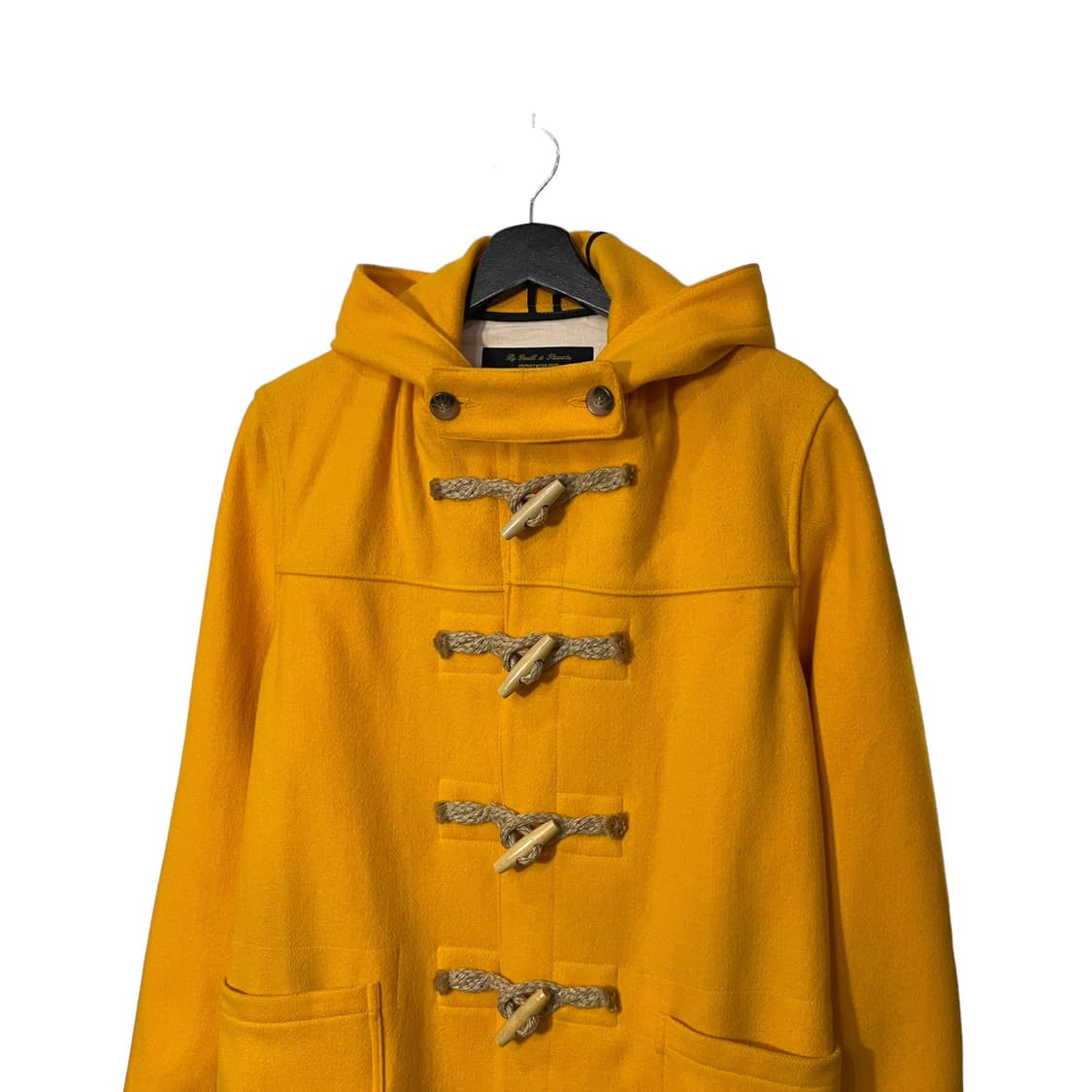 USA 울 더플 후드 코트 상품이미지3