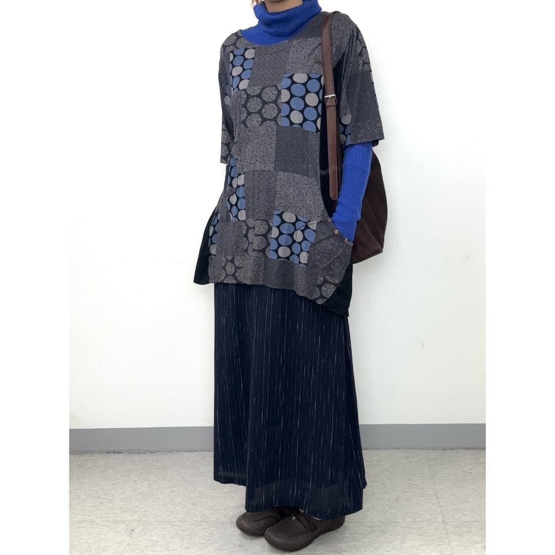 빈티지 에스닉 보헤미안 반팔 상품이미지3