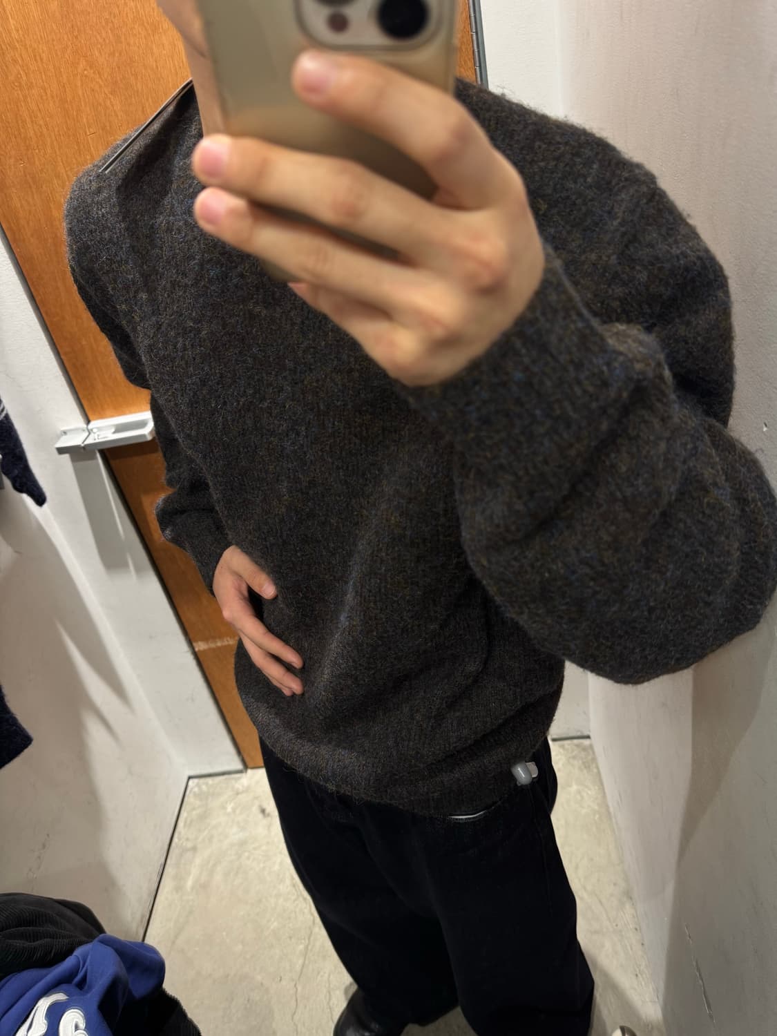 Lemard 니트 다크브라운 size 2 <급처> 상품이미지4