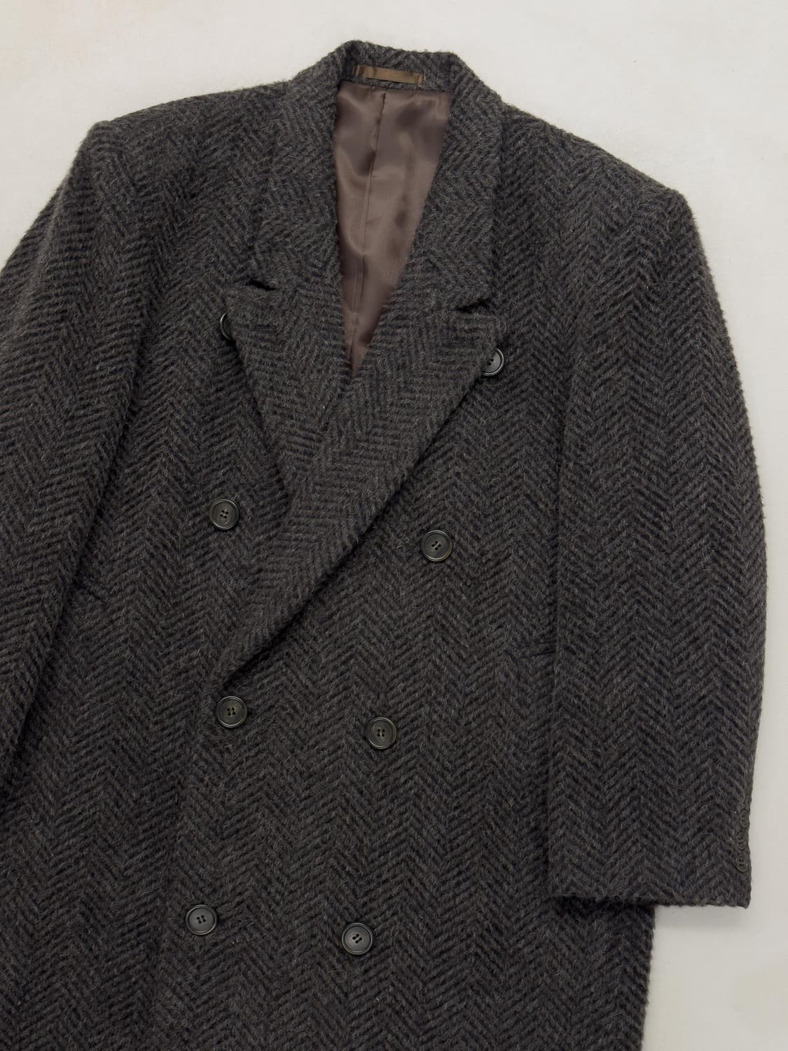 헤링본 트위드 코트 상품이미지2