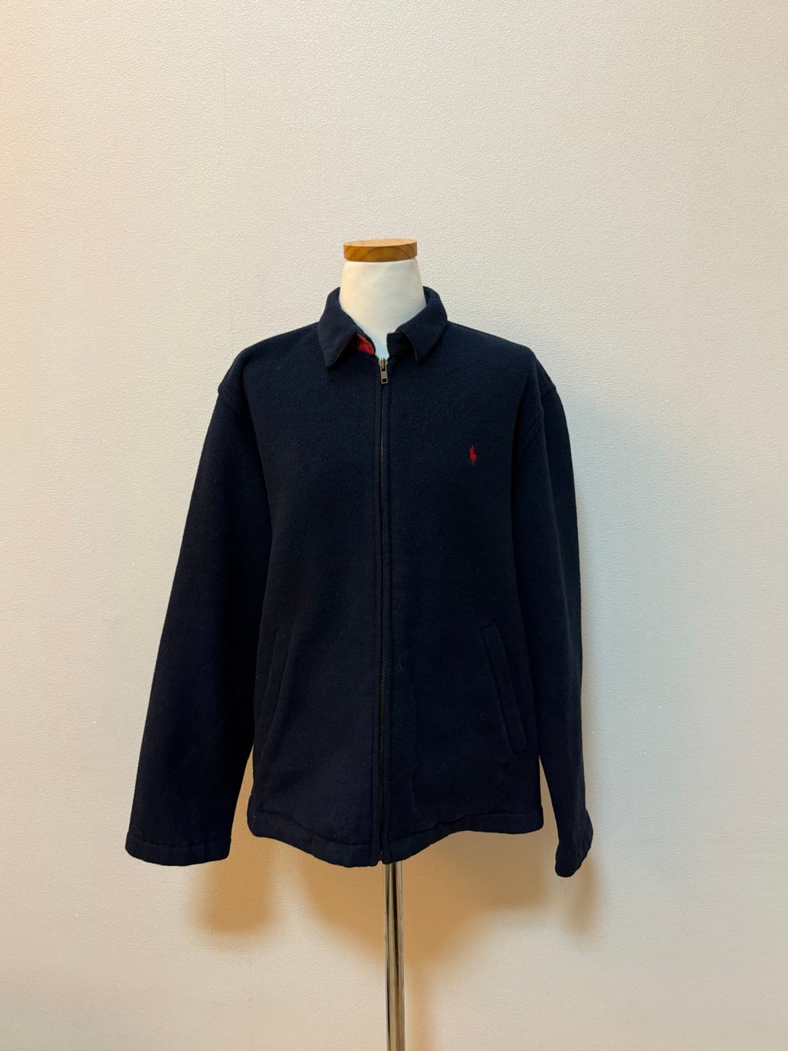 폴로 랄프로렌 (Polo Ralph Lauren) 네이비 집업 후리스 상품이미지1