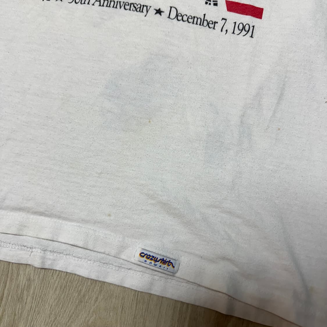 90s USA 진주만 빈티지 티셔츠 상품이미지6