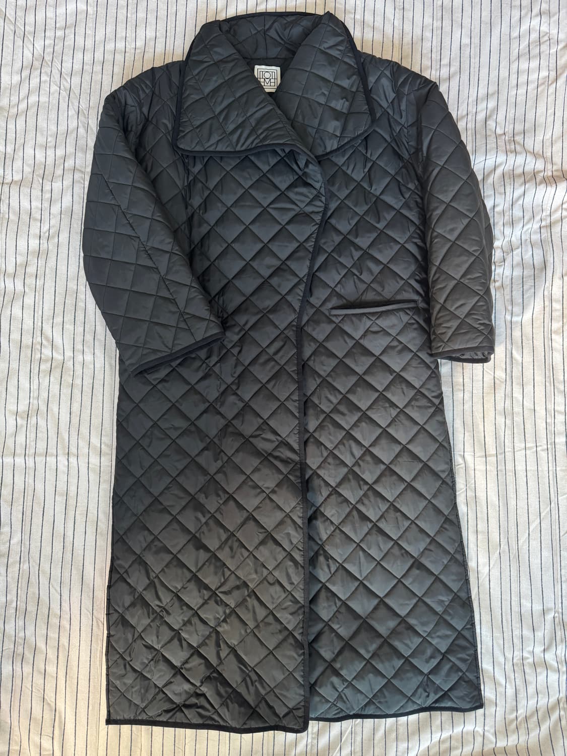 토템 시그니처 안시 퀼티드 코트(퀼팅코트) 상품이미지7