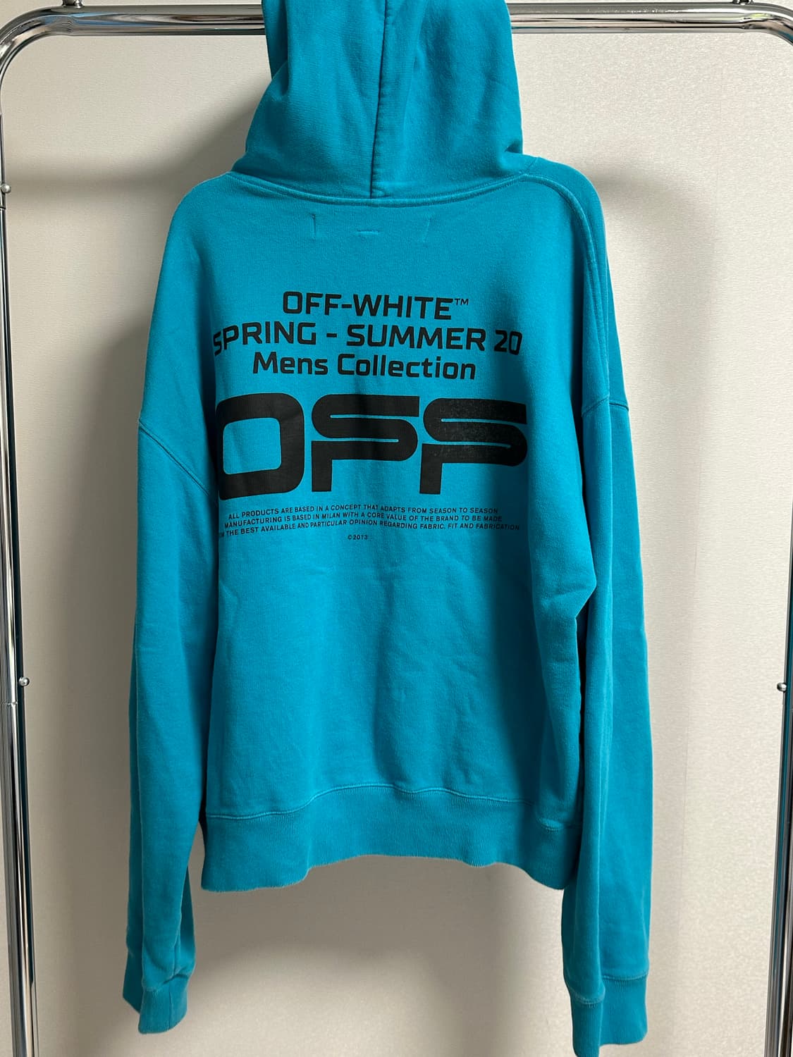 오프화이트 20SS 남성 컬렉션 후드티 L 상품이미지1