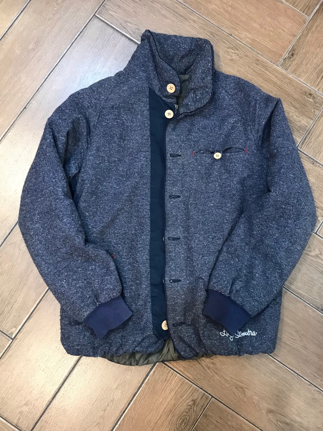 버튼 포인트 패딩 코디 세트 🤍 상품이미지6