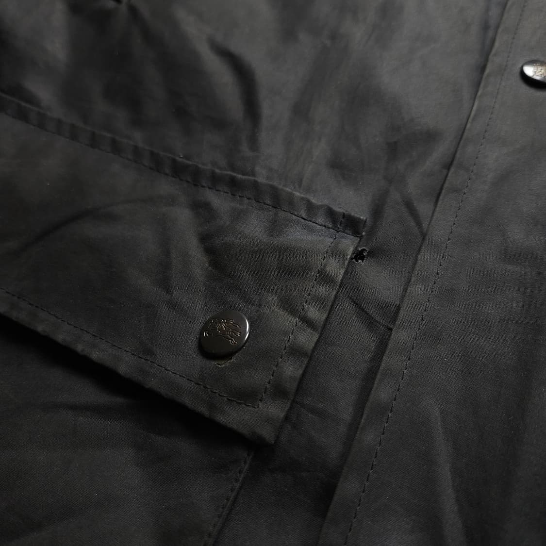 버버리 UK 오리지날 왁스 헌팅 자켓 (L) 상품이미지7