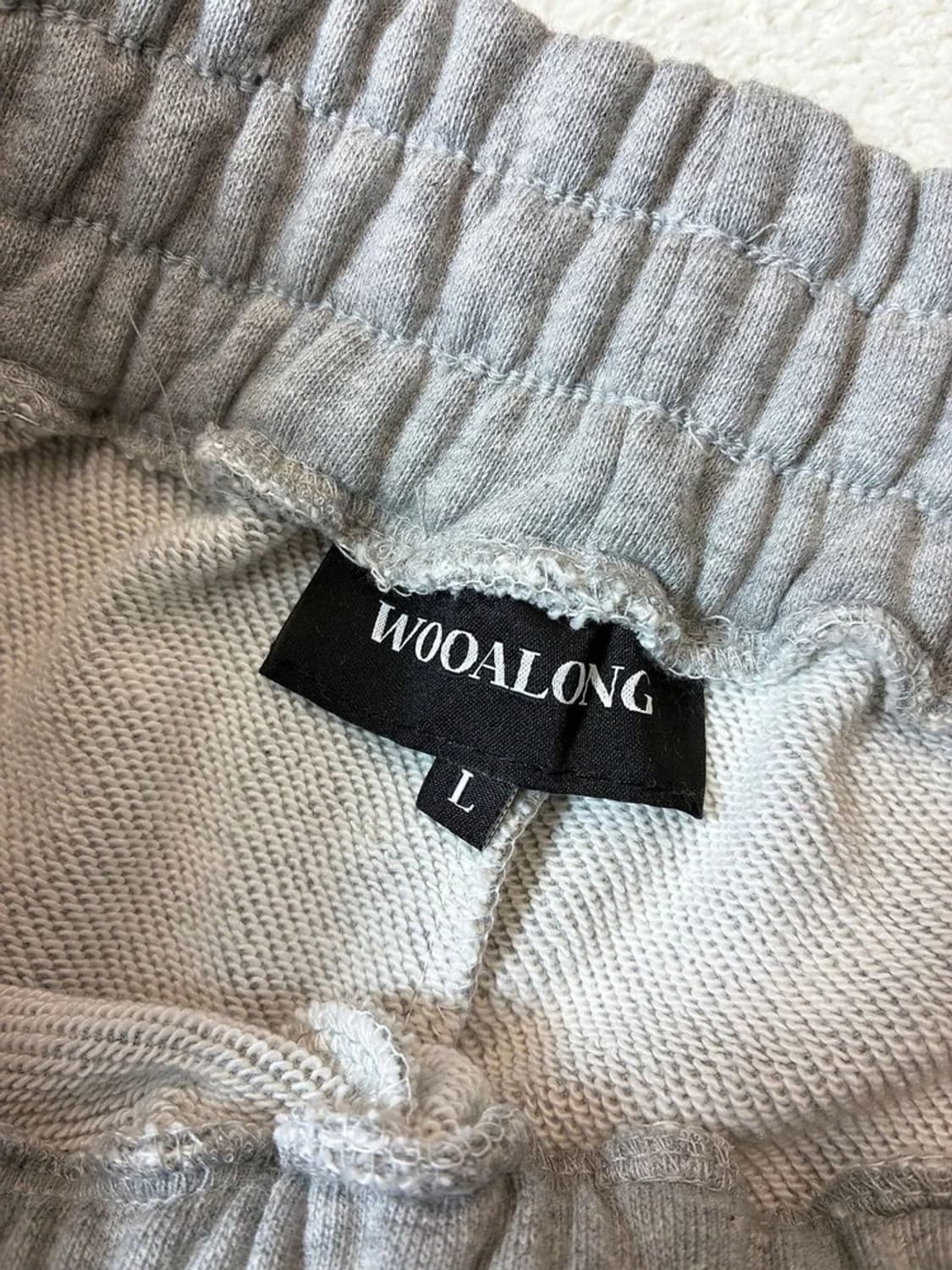 우알롱 세미 벌룬 스웻 조거 팬츠 PN6968 상품이미지7