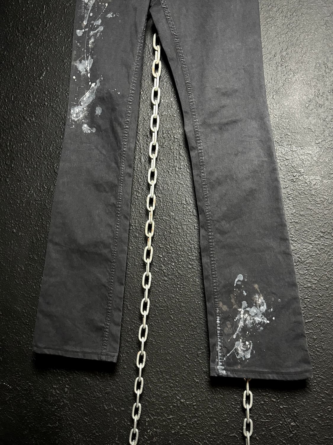 Share Spirit – Paint Splatter Boot-cut  상품이미지8