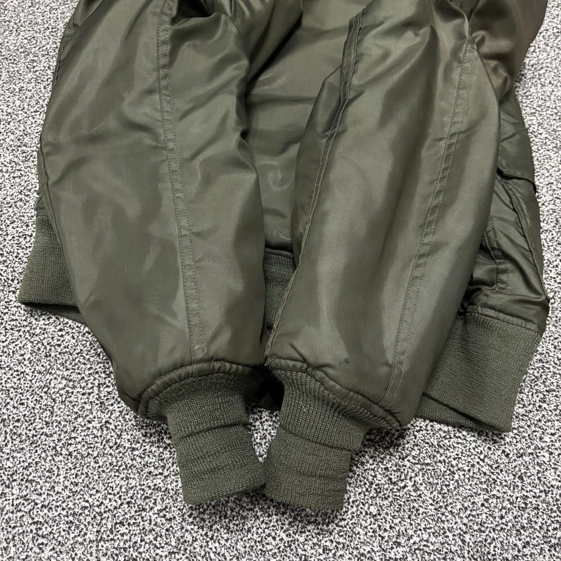 80s 오리지널 cwu-45p 플라이트 자켓 초기형 상품이미지8