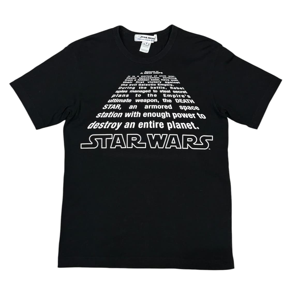 2012 꼼데가르송 x 스타워즈 협업 반팔 티셔츠 상품이미지1