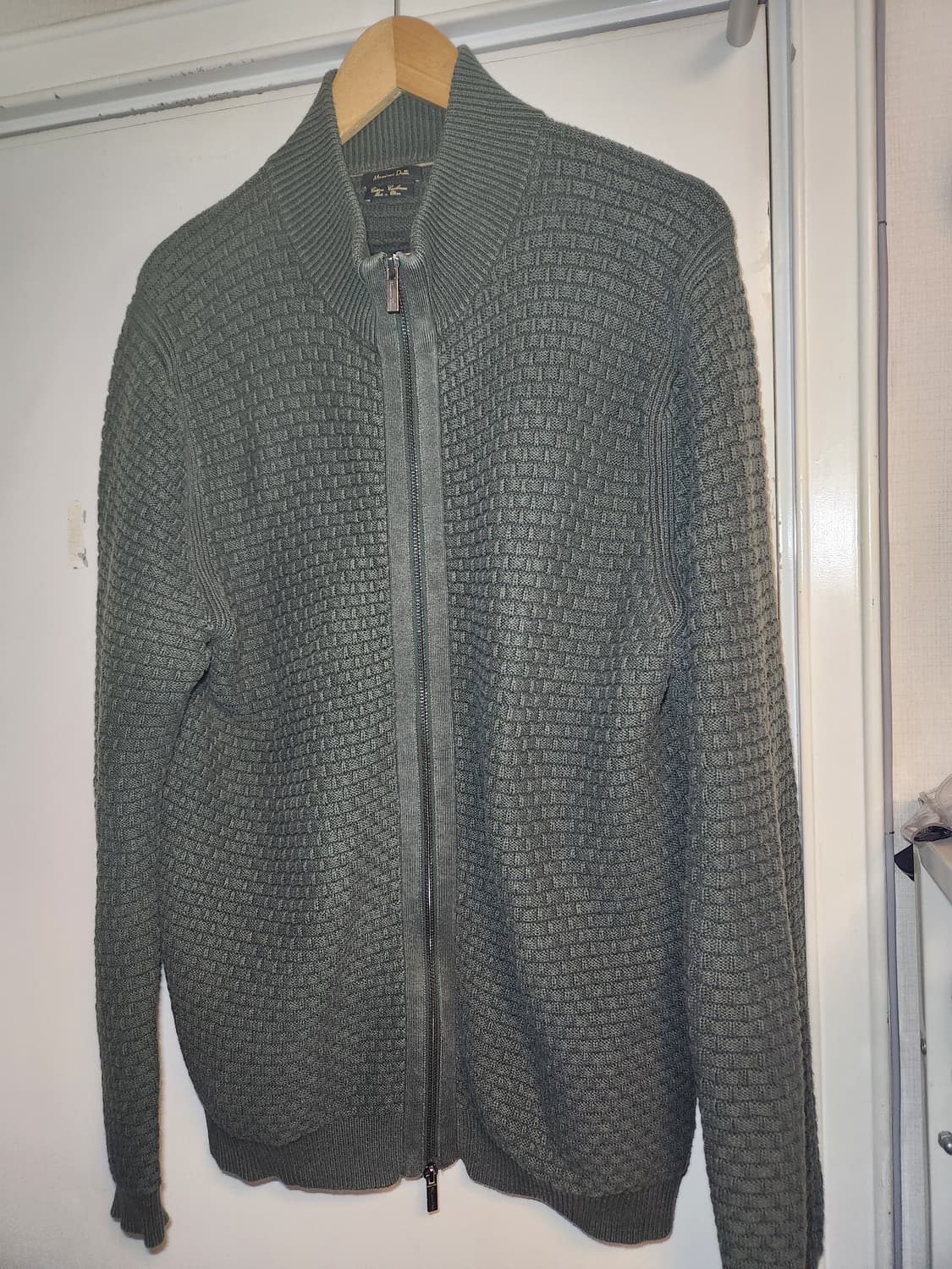 마시모두띠 집업 가디건 카키 XL 상품이미지1