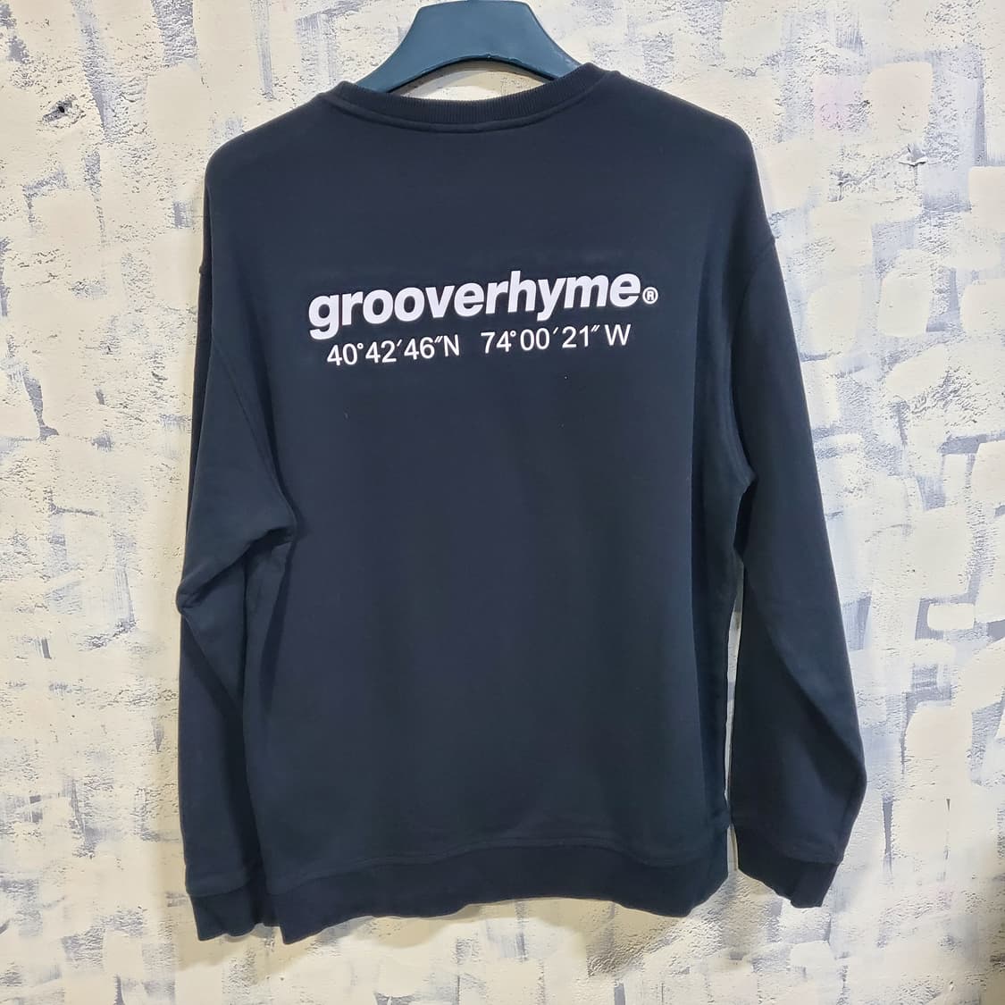 그루브라임 남성 로고 맨투맨  상품이미지2