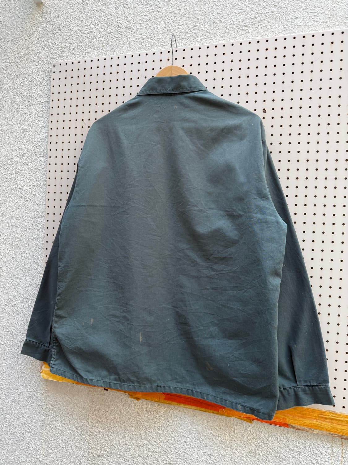 DISTRESSED FADED 70s SAGE GREEN 프렌치워크자켓 상품이미지10