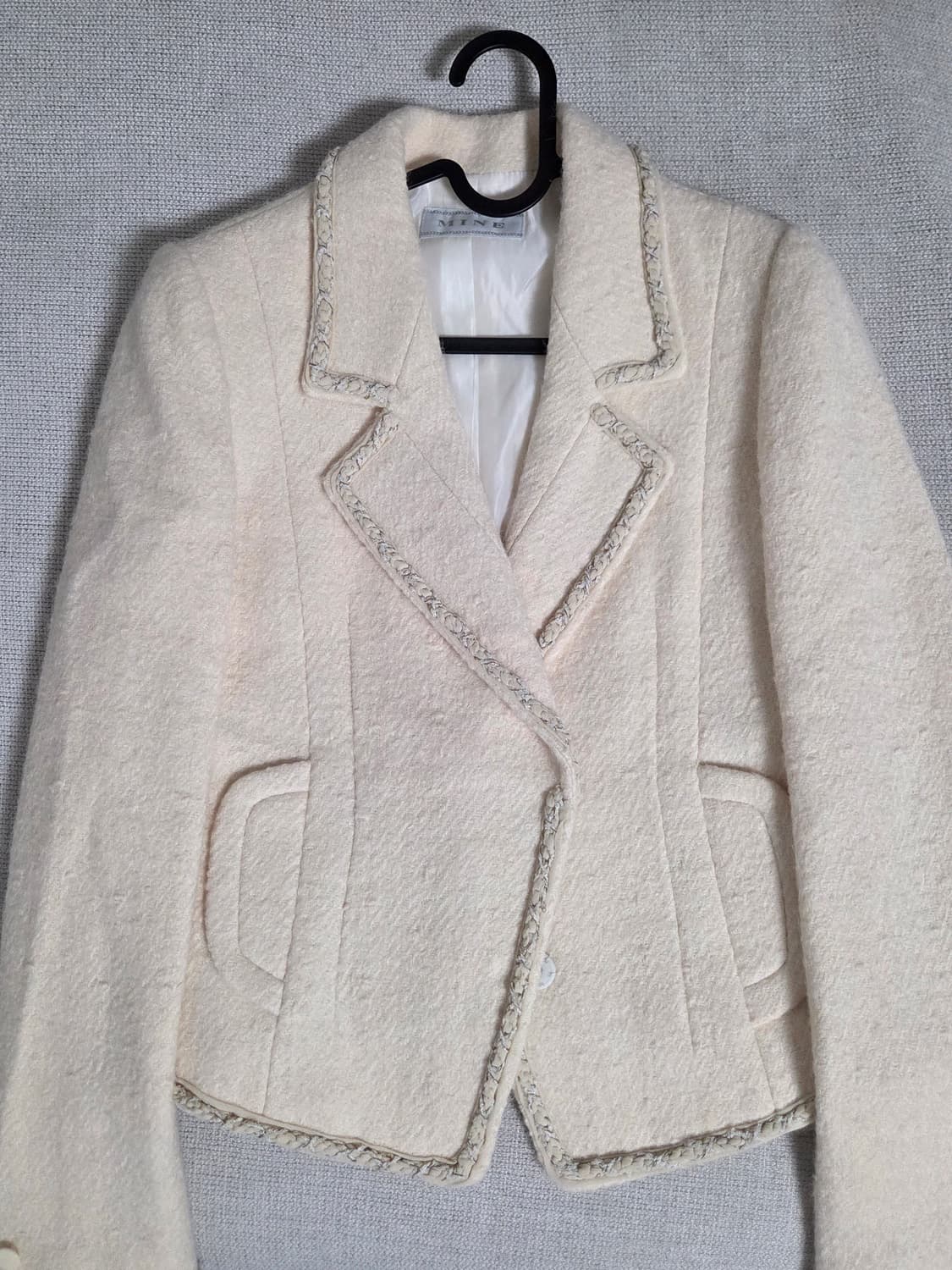 타임 아이보리 여성 자켓 상품이미지1