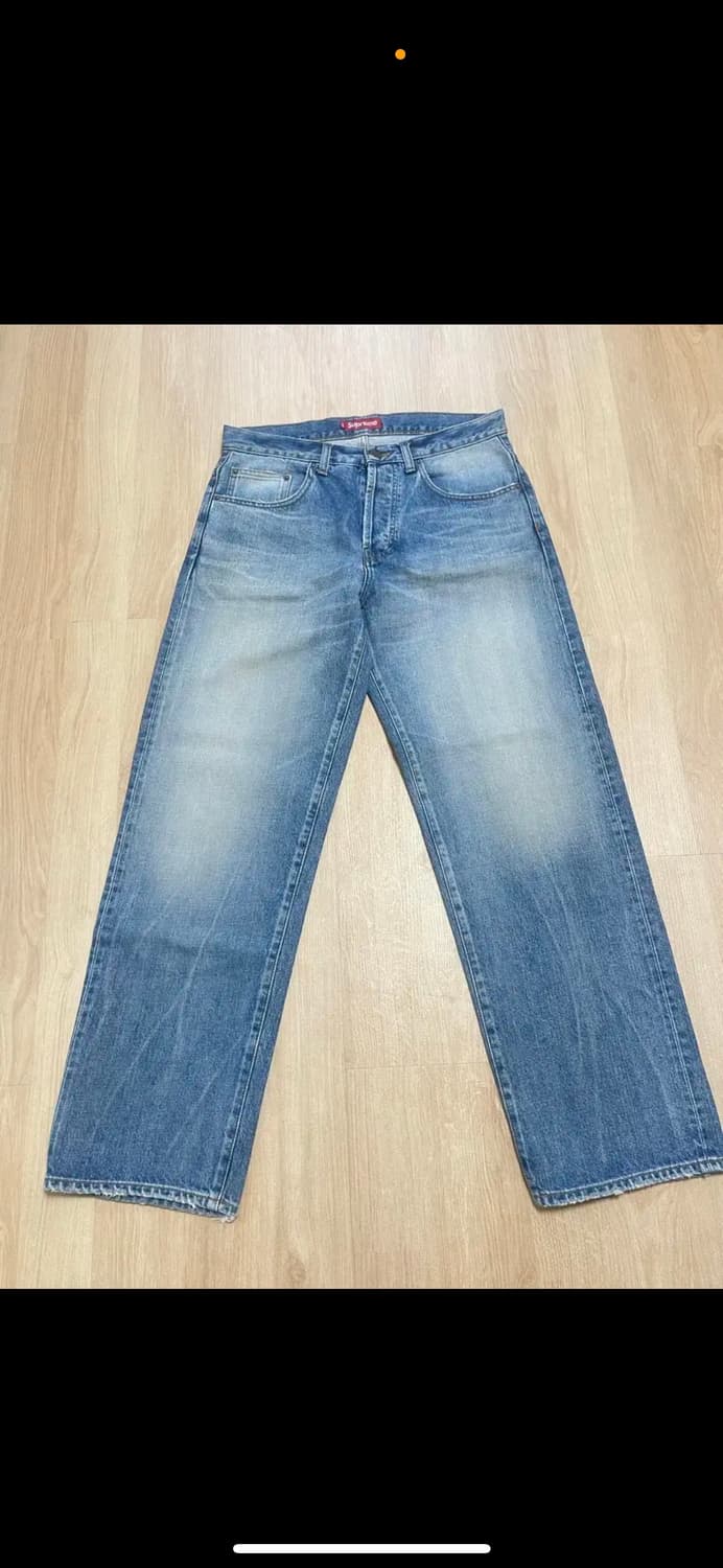 슈프림 디스트레스드 루즈핏 데님 24ss 상품이미지2