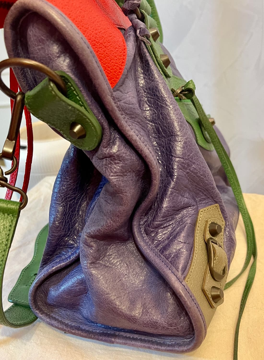 발렌시아가 Balenciaga클래식 시티백 (멀티 컬러) 라지사이즈 상품이미지9