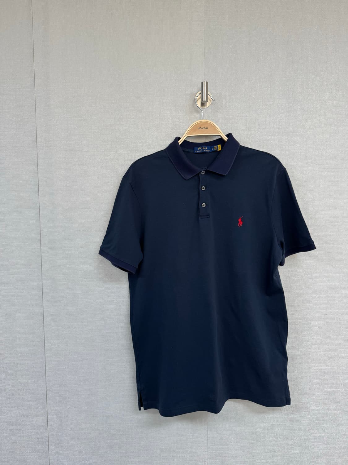 폴로 랄프로렌 커스텀 슬림핏 스트레치 메시 폴로 셔츠 상품이미지1