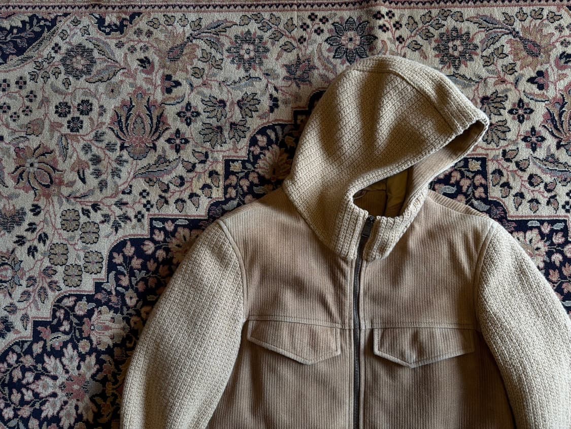 라르디니 스웨이드 니트 자켓 100 상품이미지2