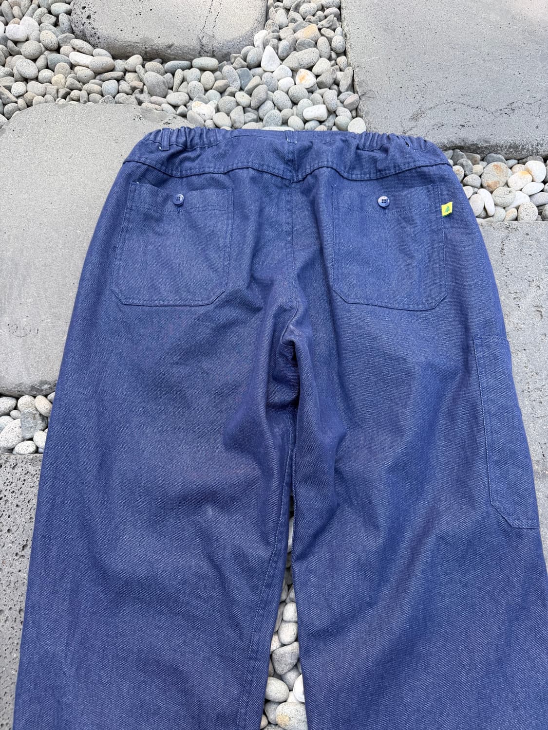 1990s LE CEDRE DENIM FRENCH 데님 프렌치 와이드팬츠 상품이미지8
