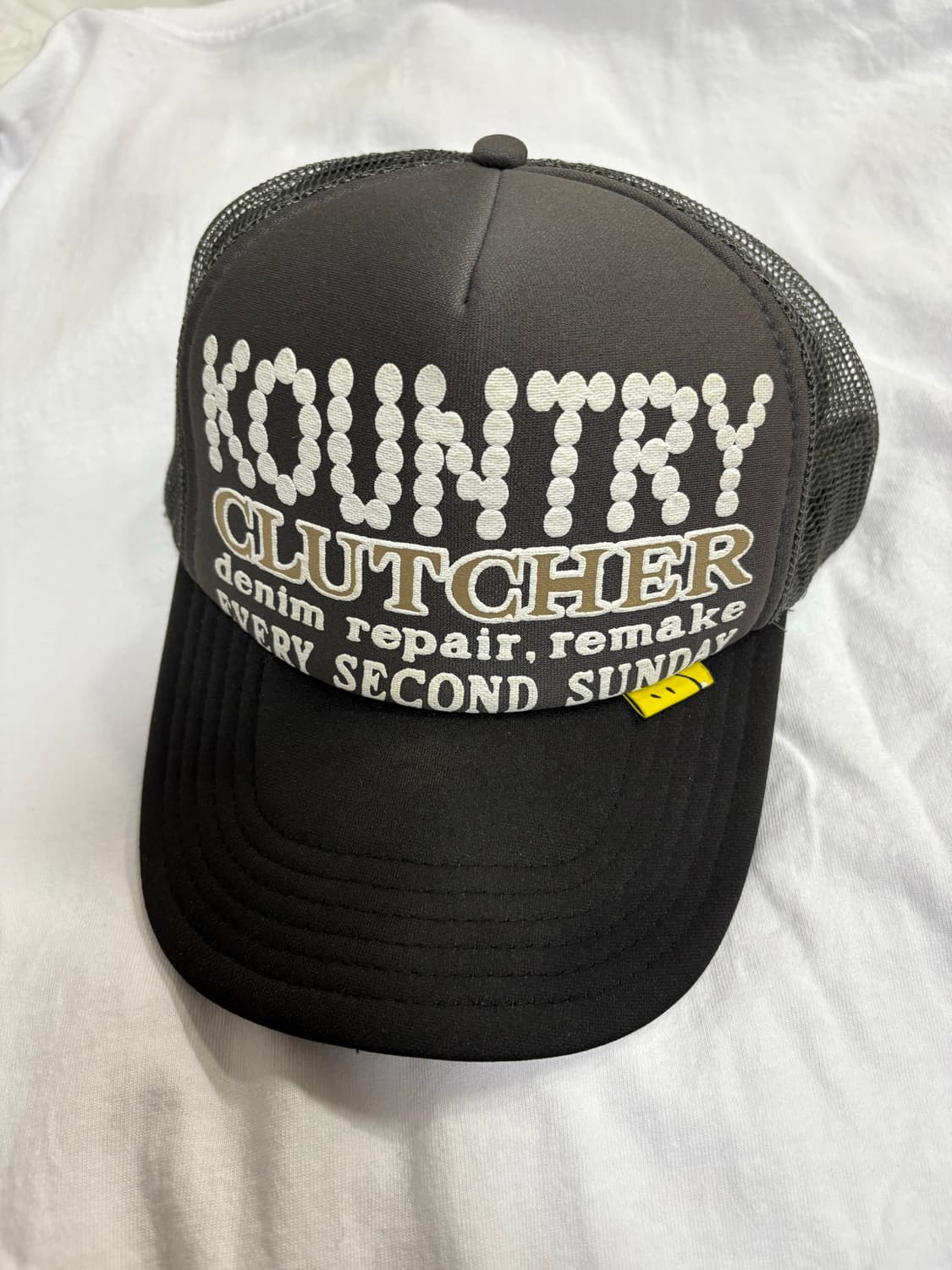 캐피탈 / 컨트리 펄 크리쳐 트러커캡 블랙 상품이미지3