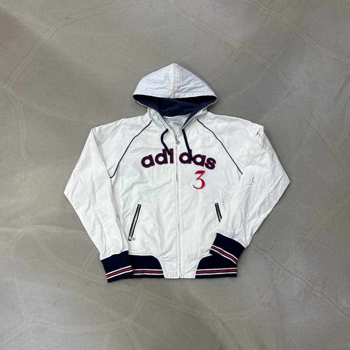 아디다스 Y2K 코튼 세일러 집업  상품이미지2