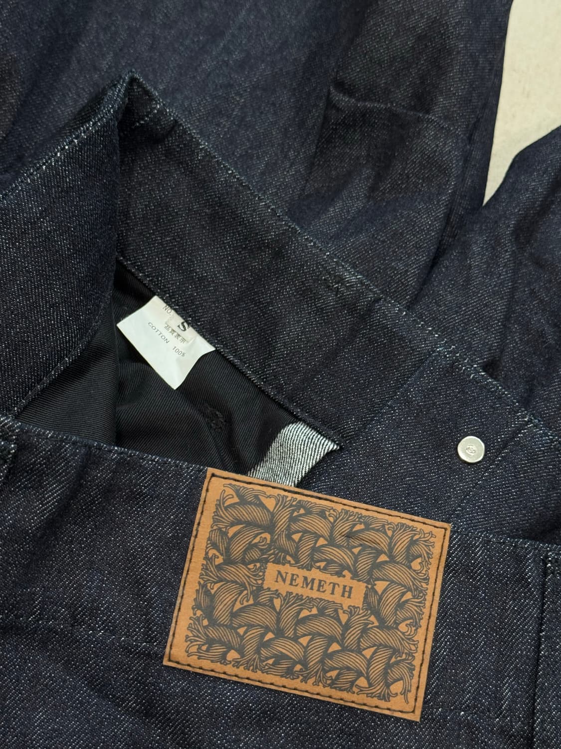 크리스토퍼 네메스 64B 인디고 데님 버뮤다 팬츠 상품이미지6