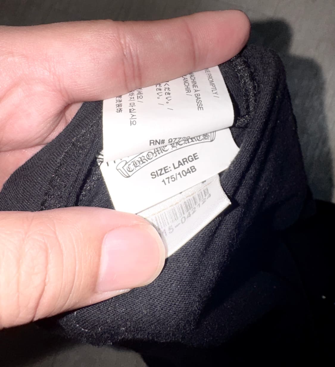 크롬하츠 바인대거 티셔츠 L 상품이미지7