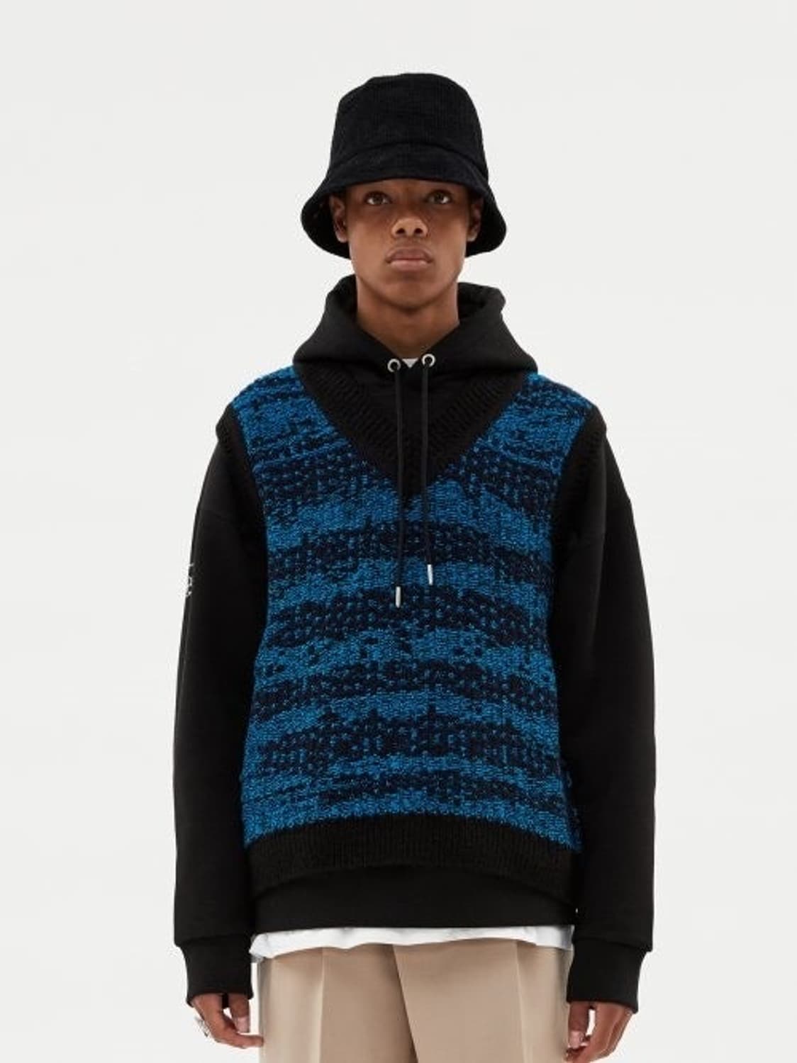 앤더슨벨 마레 모헤어 니트 베스트 상품이미지1