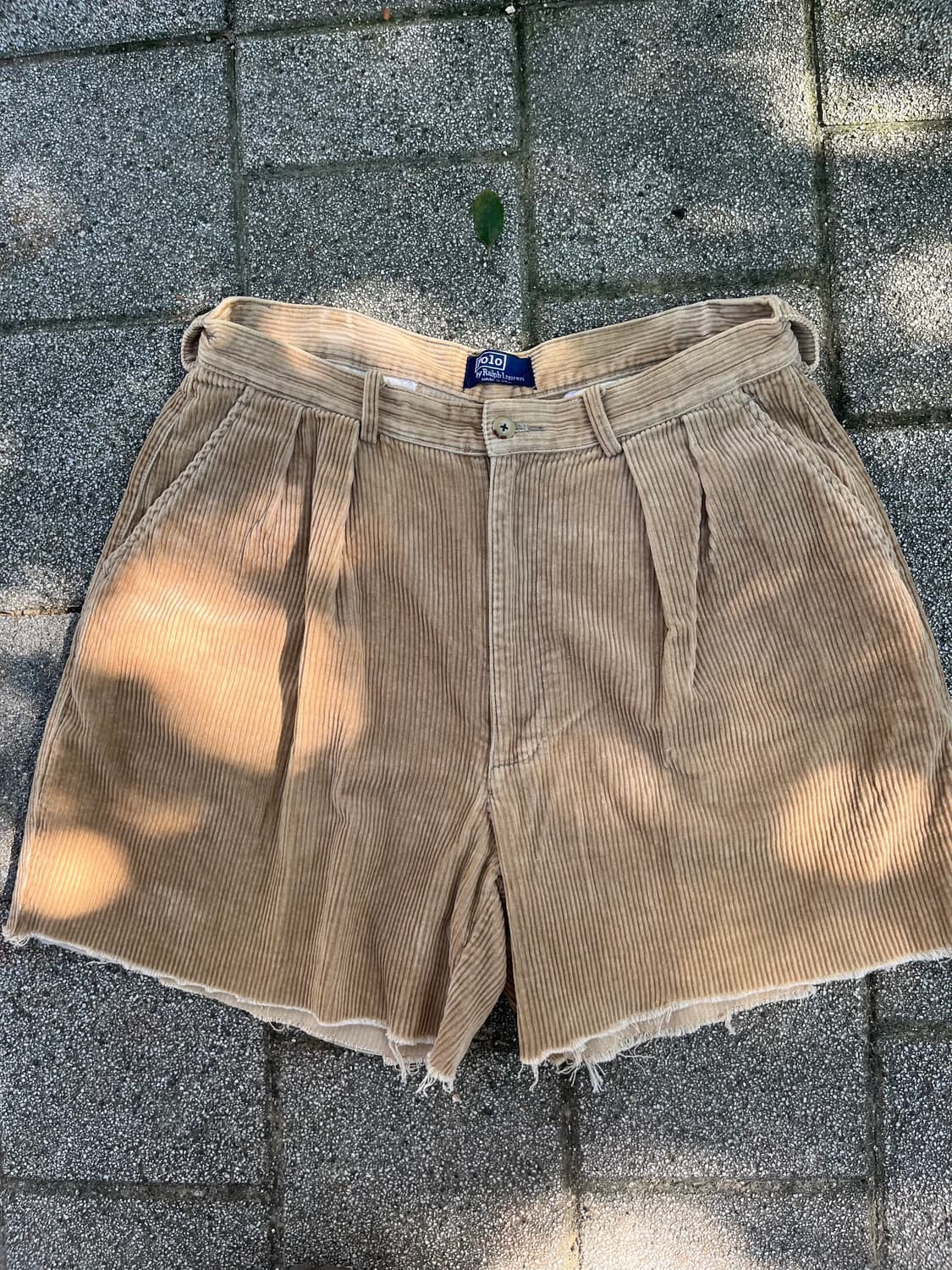 90s 폴로 투턱치노 쇼츠(커팅) 상품이미지1