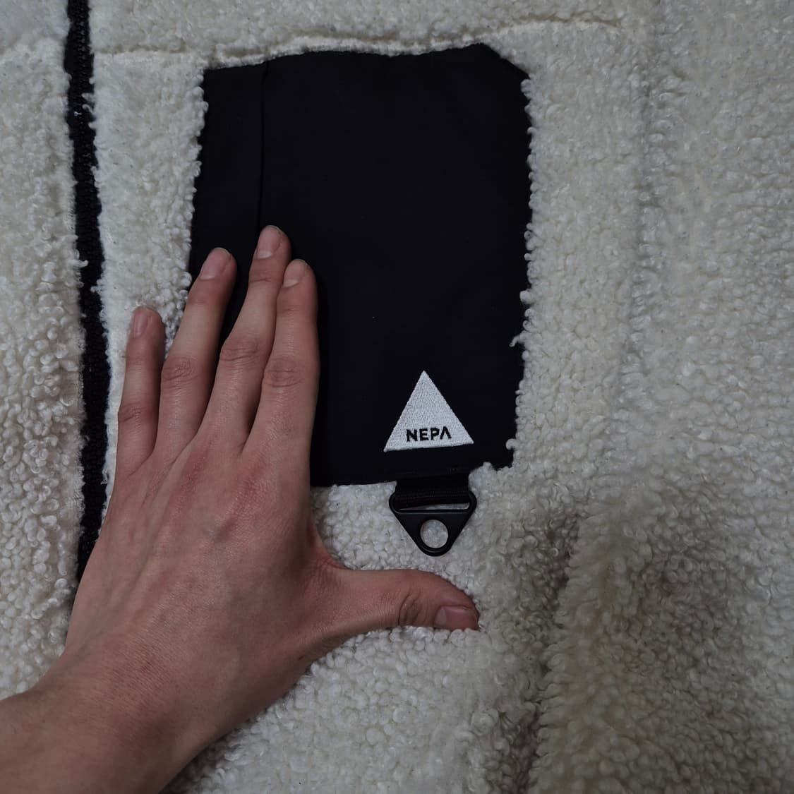 네파 C-TR 3.0 보아 뽀글이 플리스 후리스 자켓 L(100) 상품이미지4