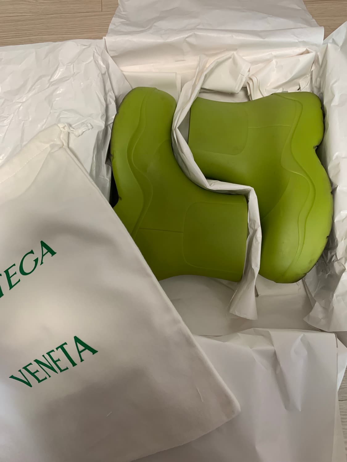 보테가 베네타 퍼들 부츠 키위 40 상품이미지1