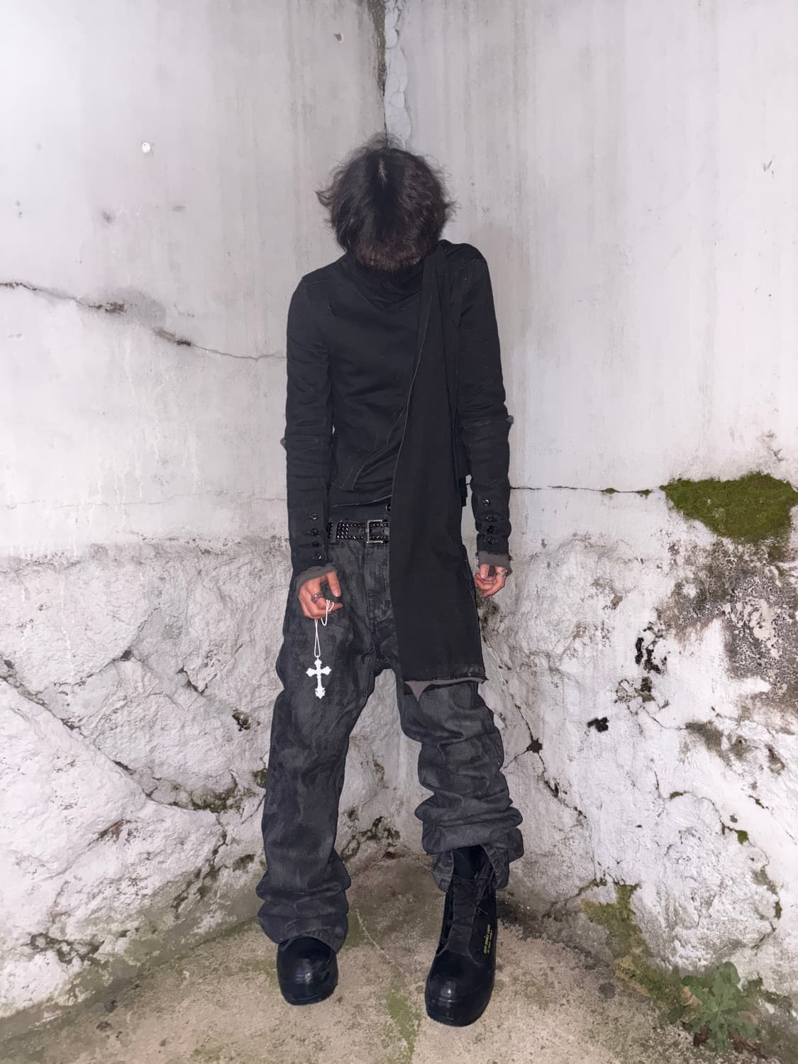 어웬드 왁스코팅 플레어진 상품이미지4