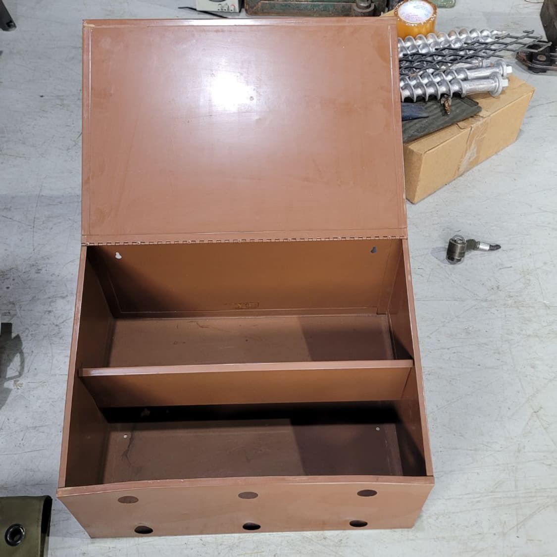 미 빈티지 강철박스 상품이미지3