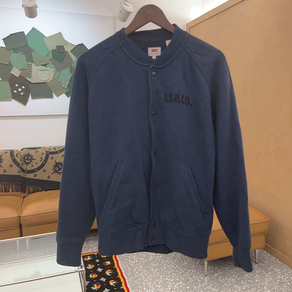 리바이스 샌프란시스코 올드스쿨 프린팅 바시티 자켓 S C07165 상품이미지4