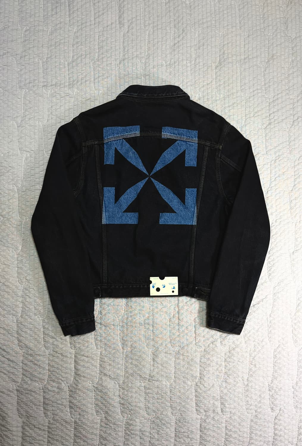 오프화이트 데님자켓 상품이미지1