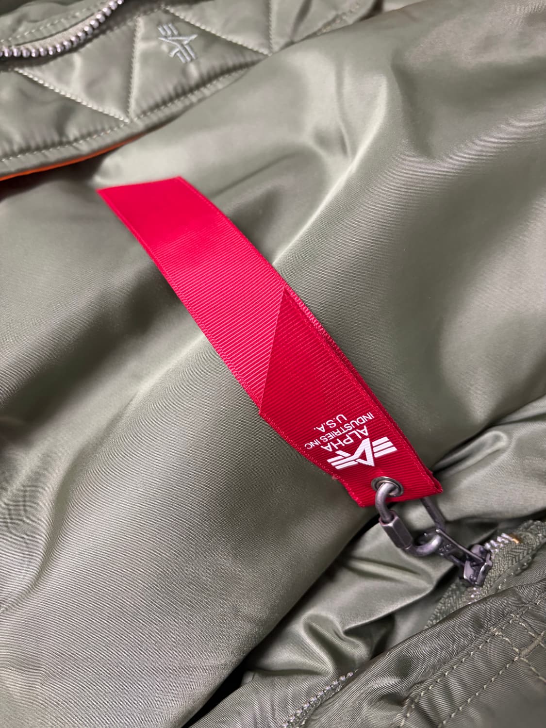 (상태 s급) 알파인더스트리 MA-1 FLIGHT JACKET Lsize 상품이미지6