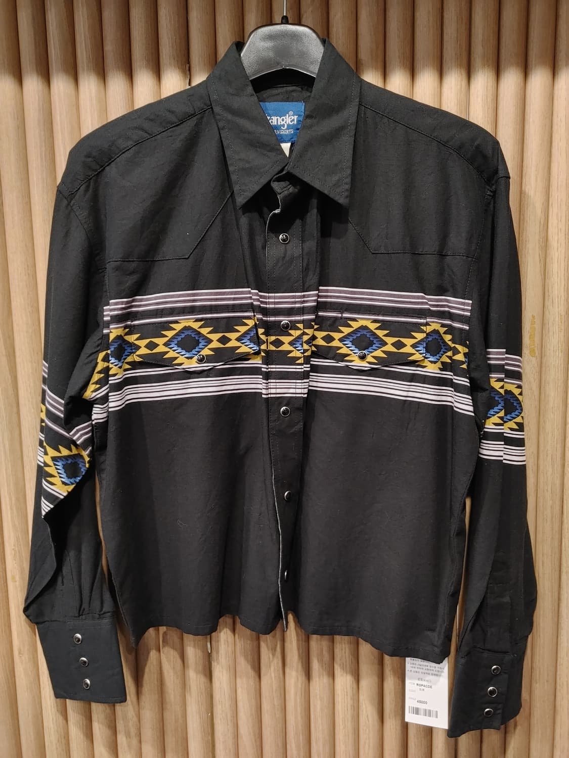 무배) 랭글러 웨스턴 나바호 프린팅 셔츠 - M 상품이미지1