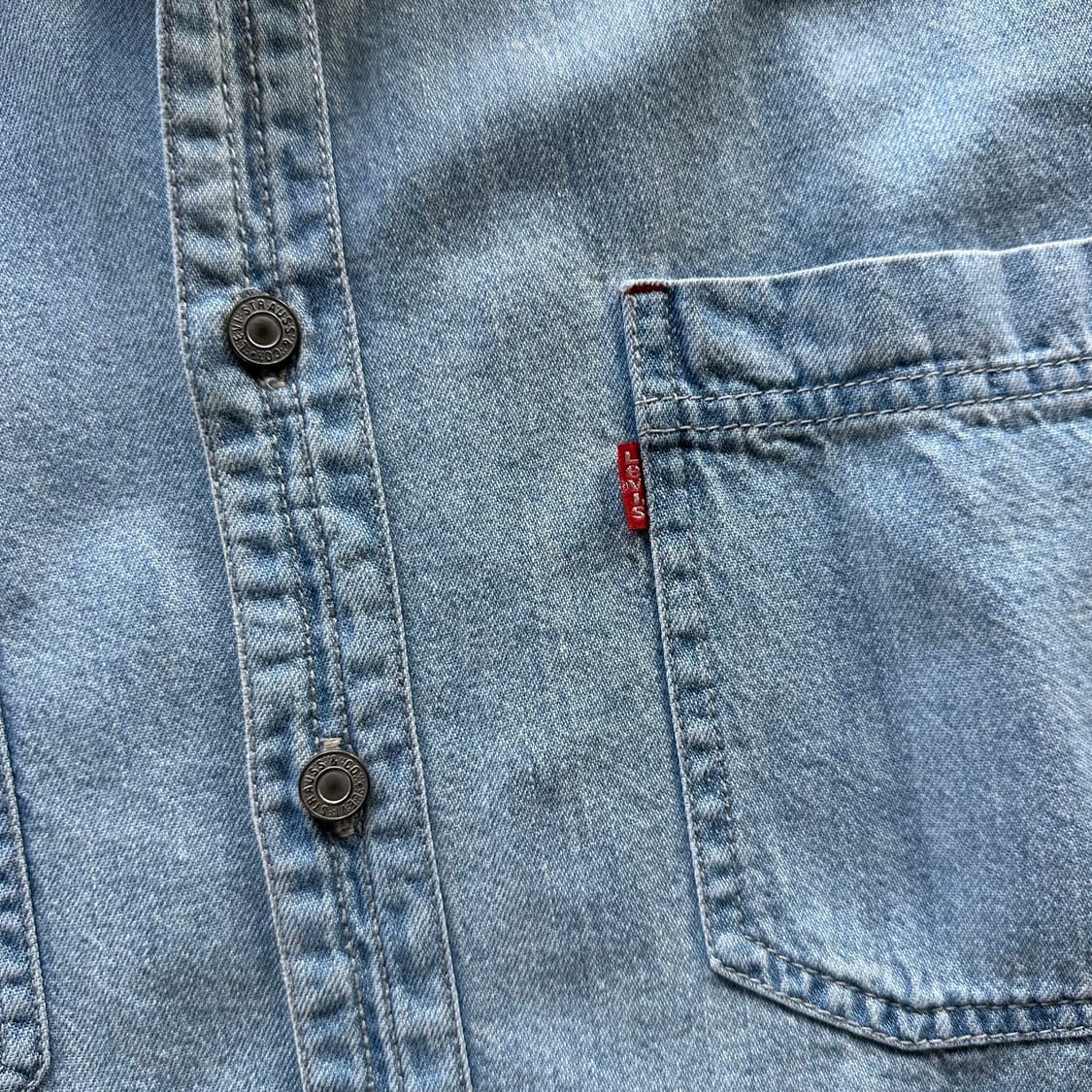 [L-XL]리바이스 Levi's 90s 데님 오버 셔츠 상품이미지9