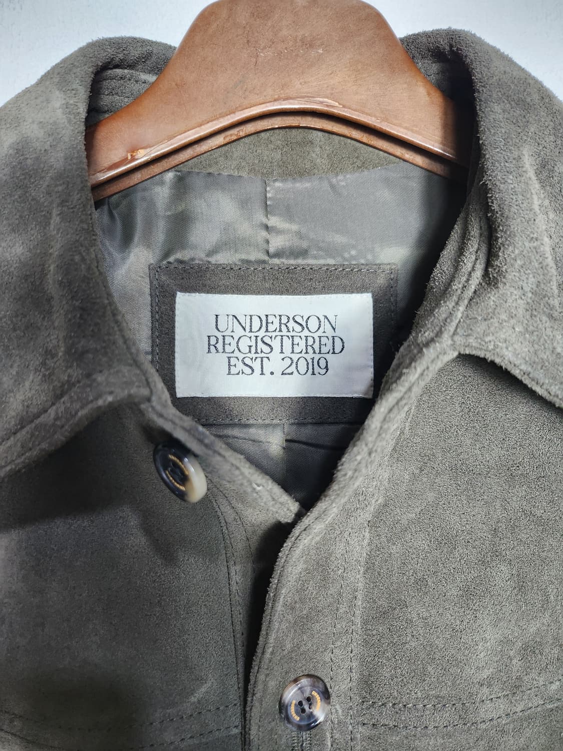 UNDERSON 카우 스웨이드 자켓 상품이미지3