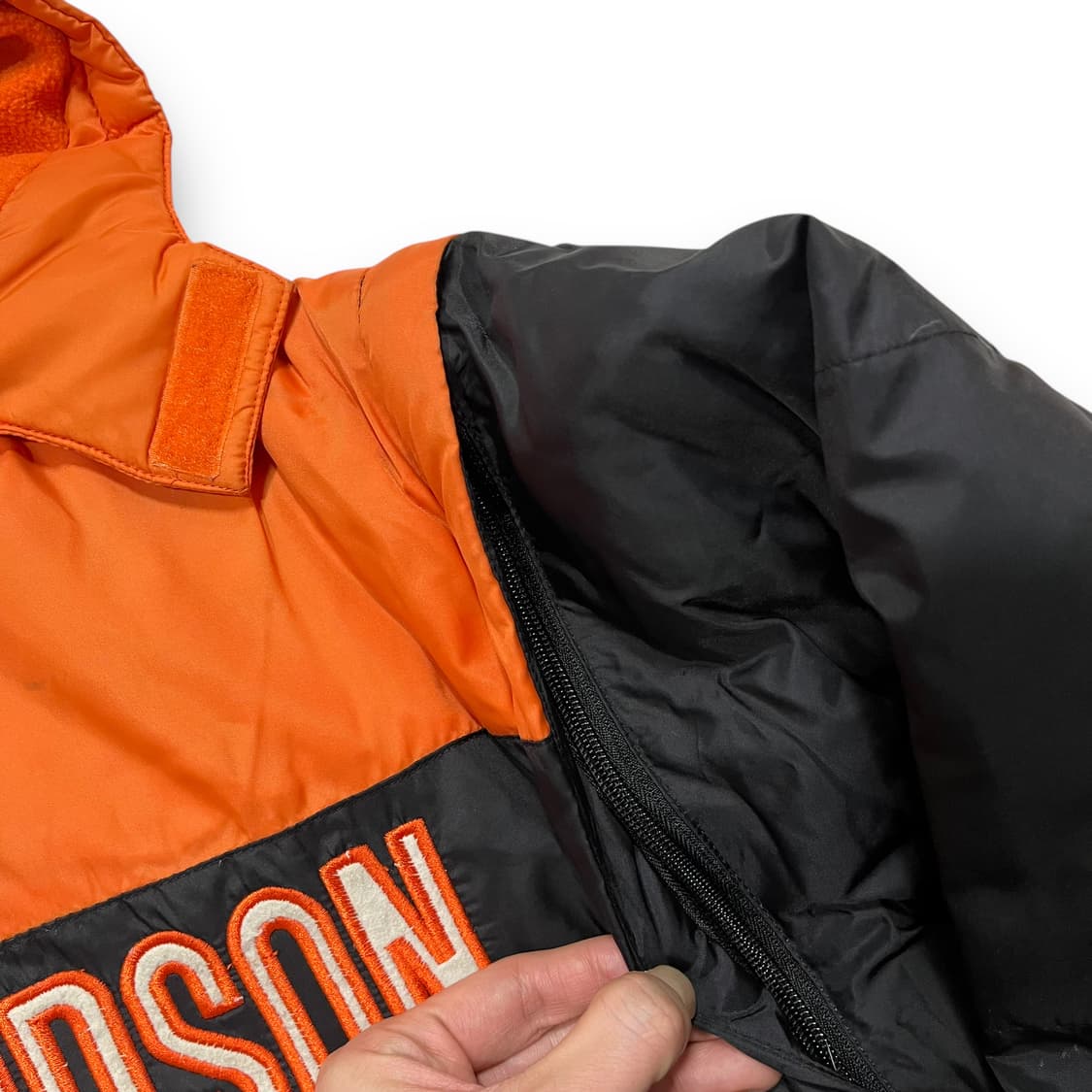 할리데이비슨 빅로고 해체주의 패디드 후디 집업 상품이미지7