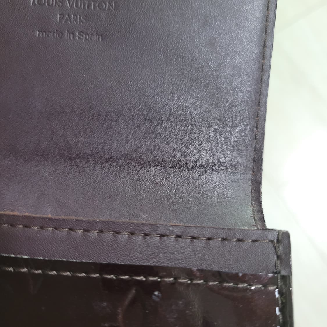 정품 루이비통 모노그램 베르니 카드지갑 상품이미지8